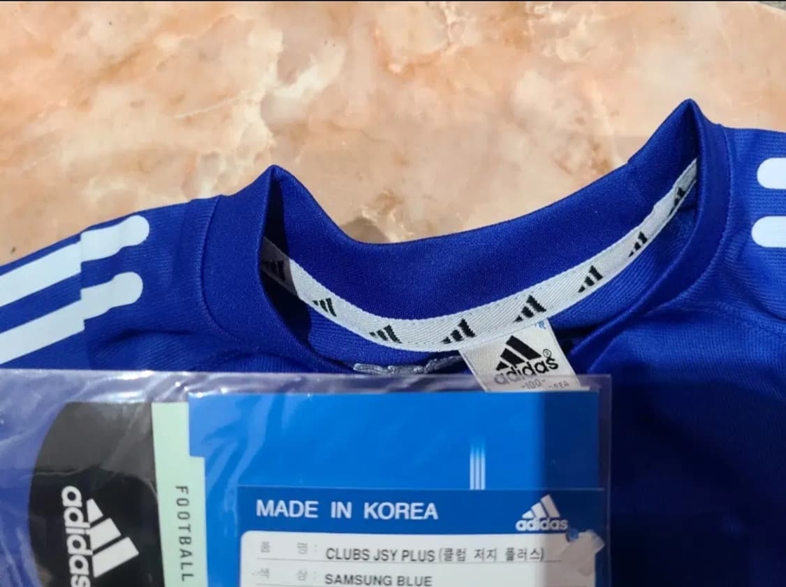아디다스 2002 수원삼성 올드레플 축구져지 상품이미지6