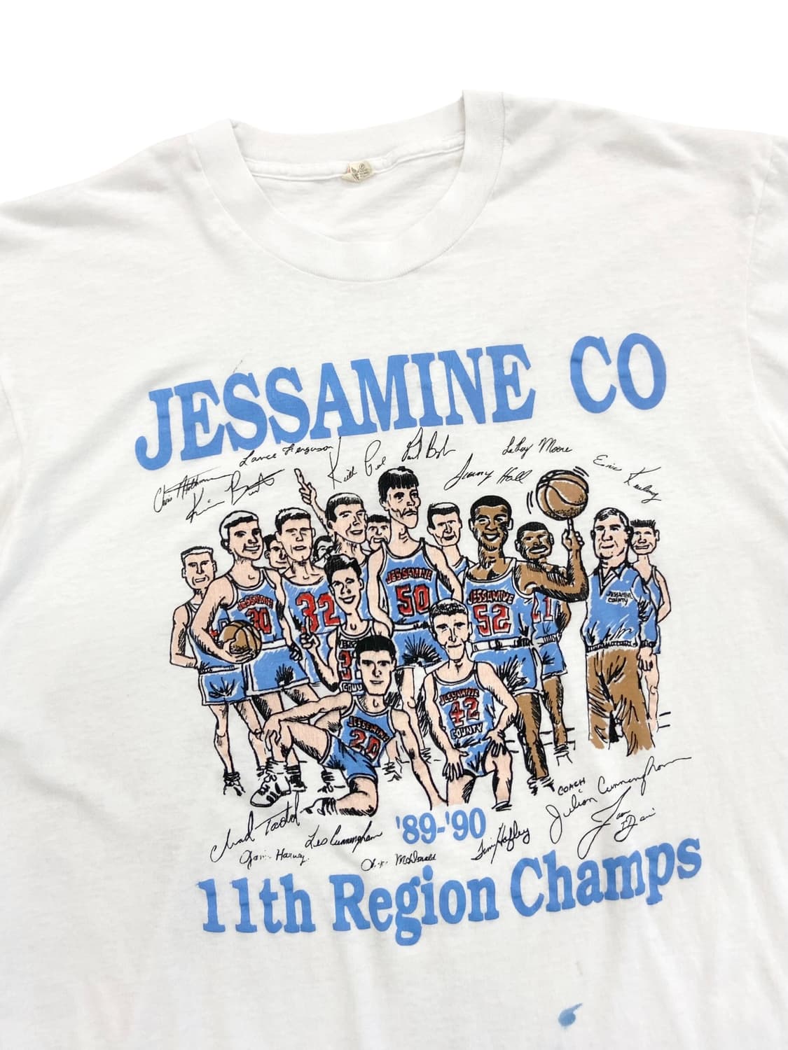 89-90 Jessamine County 농구 반팔티셔츠 상품이미지3