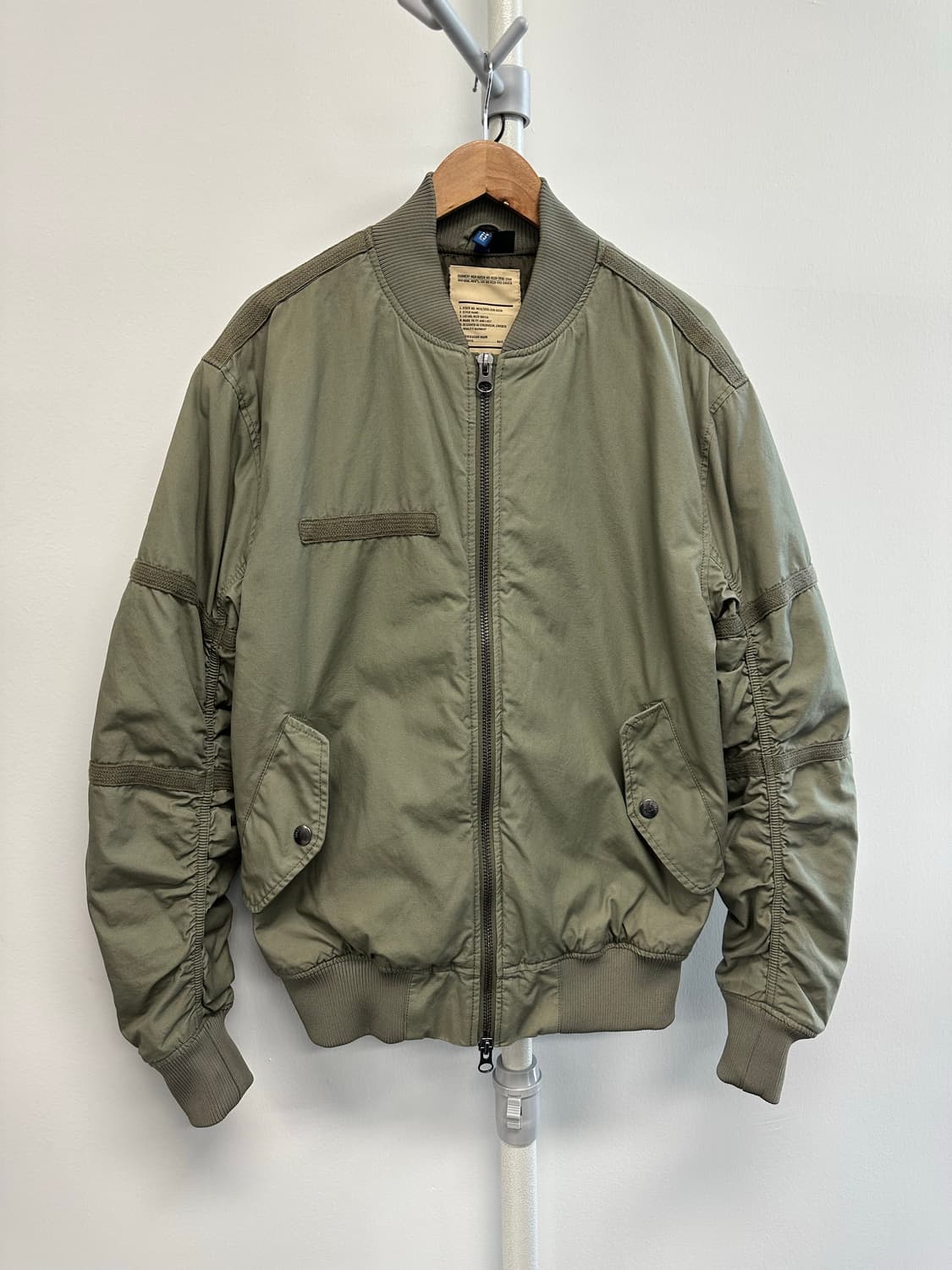 H&M 투웨이 밀리터리 봄버 자켓 상품이미지1