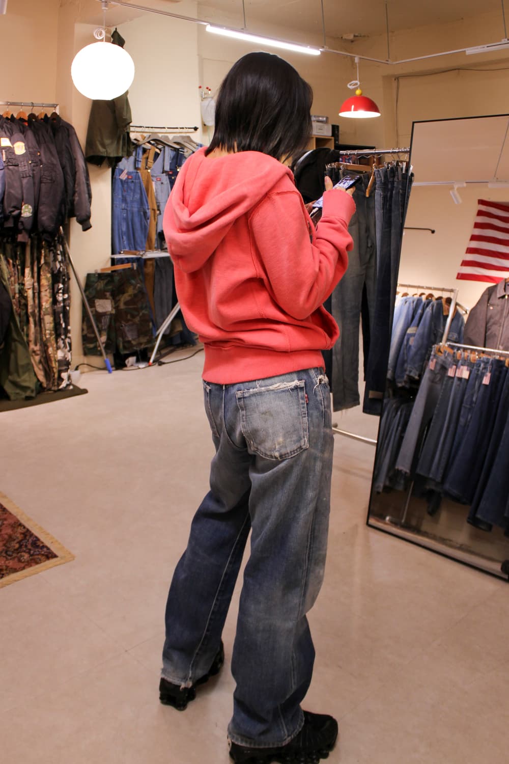 90s Edwin 505sx Distressed Selvedge Jean 상품이미지9