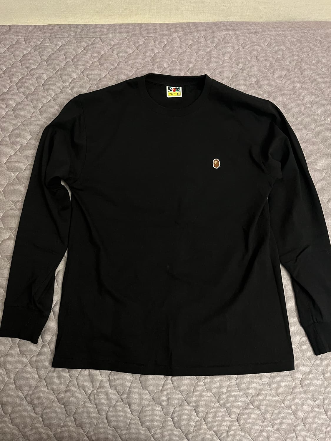 베이프 롱슬리브 XL 그립 스와니 콜라보 상품이미지1