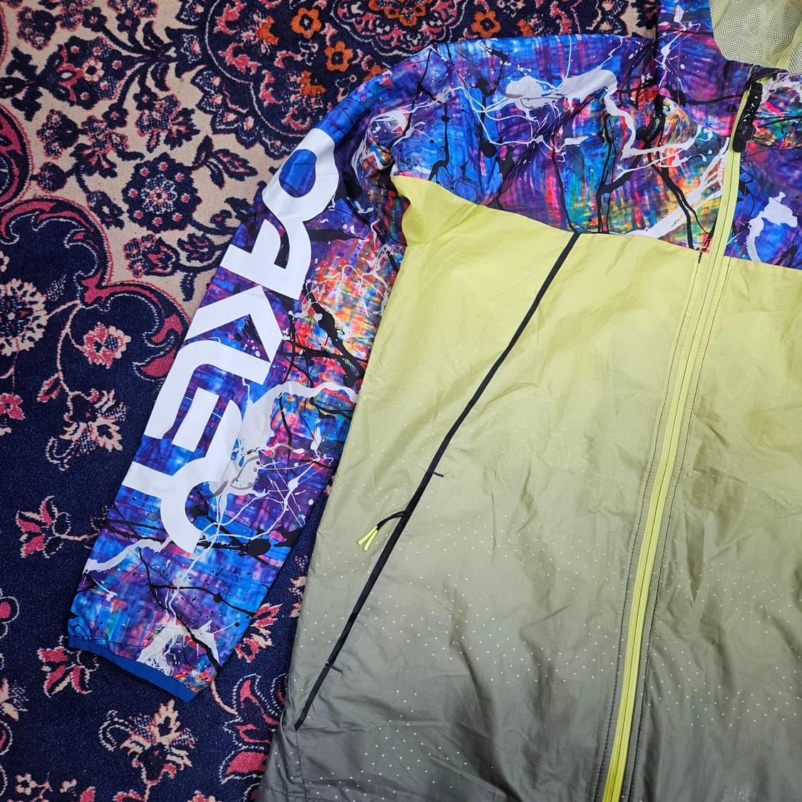 오클리(OAKLEY) 파일럿 팩토리 그라데이션 바람막이 M size 상품이미지3