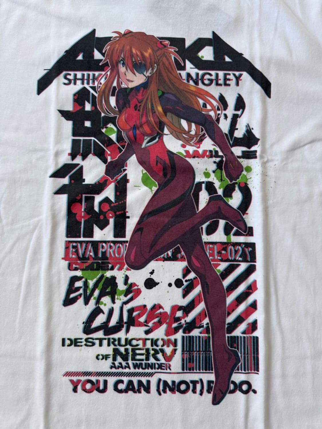 EVANGELION ASUKA TEE 아스카 티 상품이미지3