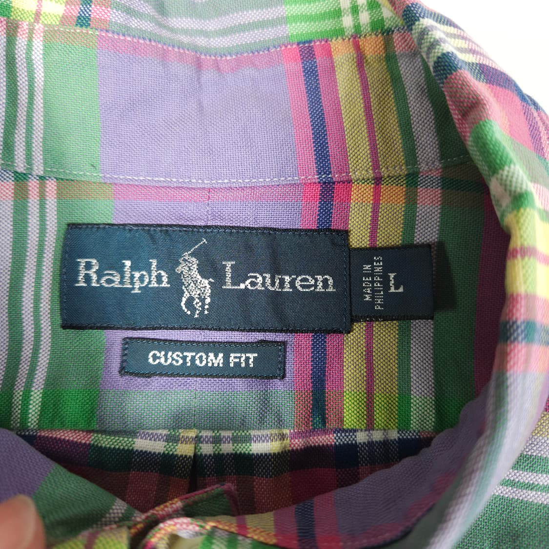 폴로 랄프로렌 체크 셔츠 상품이미지3