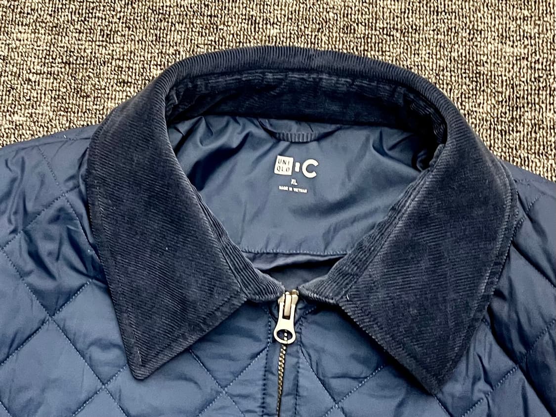 [77~88] 유니클로C 퀼팅 블루종 여성XL  상품이미지3
