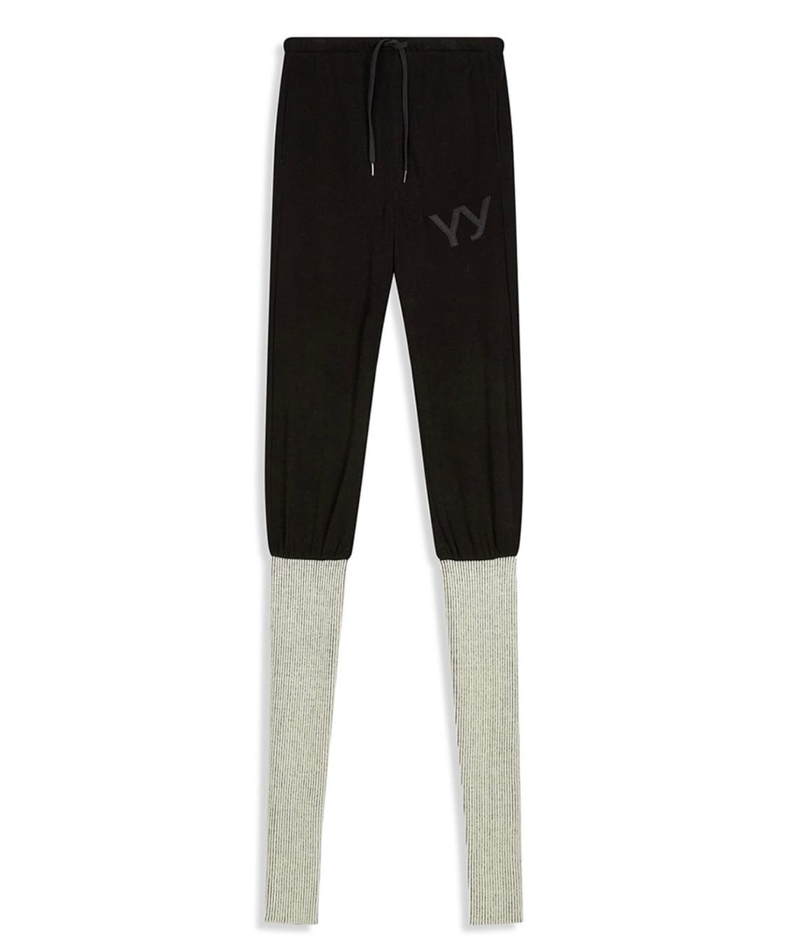 오픈와이와이 레이어드 니삭스 팬츠 올블랙 S(새상품) 상품이미지2