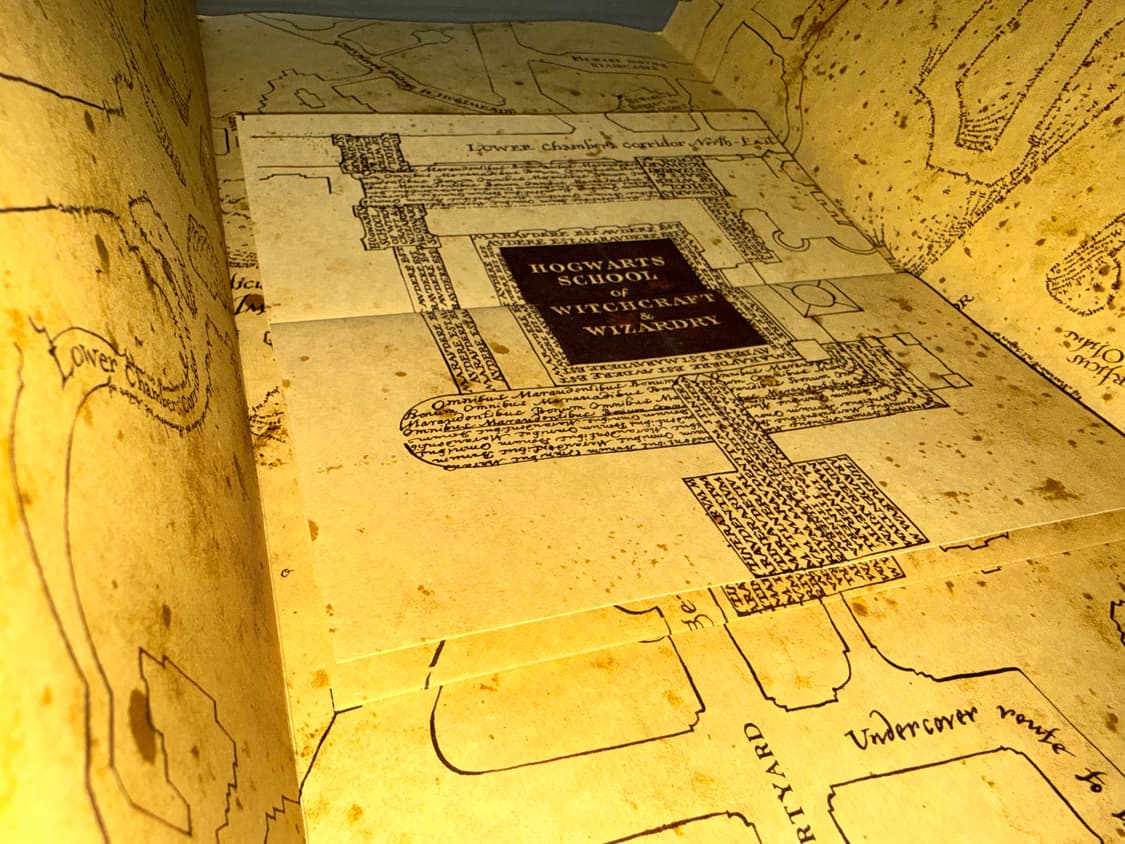 유니버셜 스튜디오 해리포터 마루더즈 맵 호그와트 지도 상품이미지5