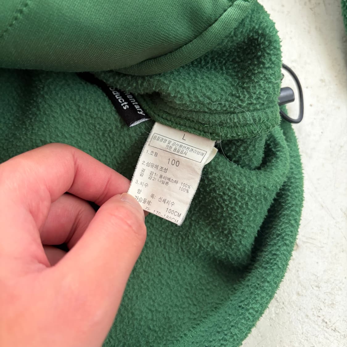 노스페이스 빈티지 플리스 풀집업 자켓 L 상품이미지6