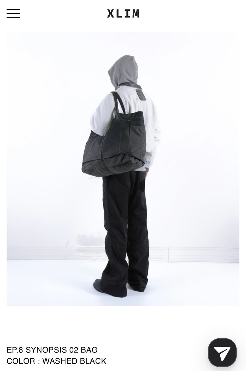 EP.8 SYNOPSIS 02 BAG WASHED BLACK 상품이미지9