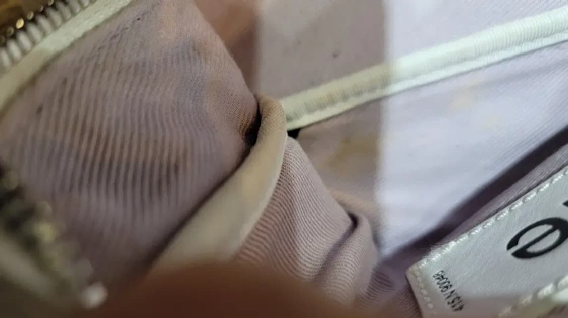 분크 토크 토트백 S 아이보리 스몰 사용감 적음 상품이미지6