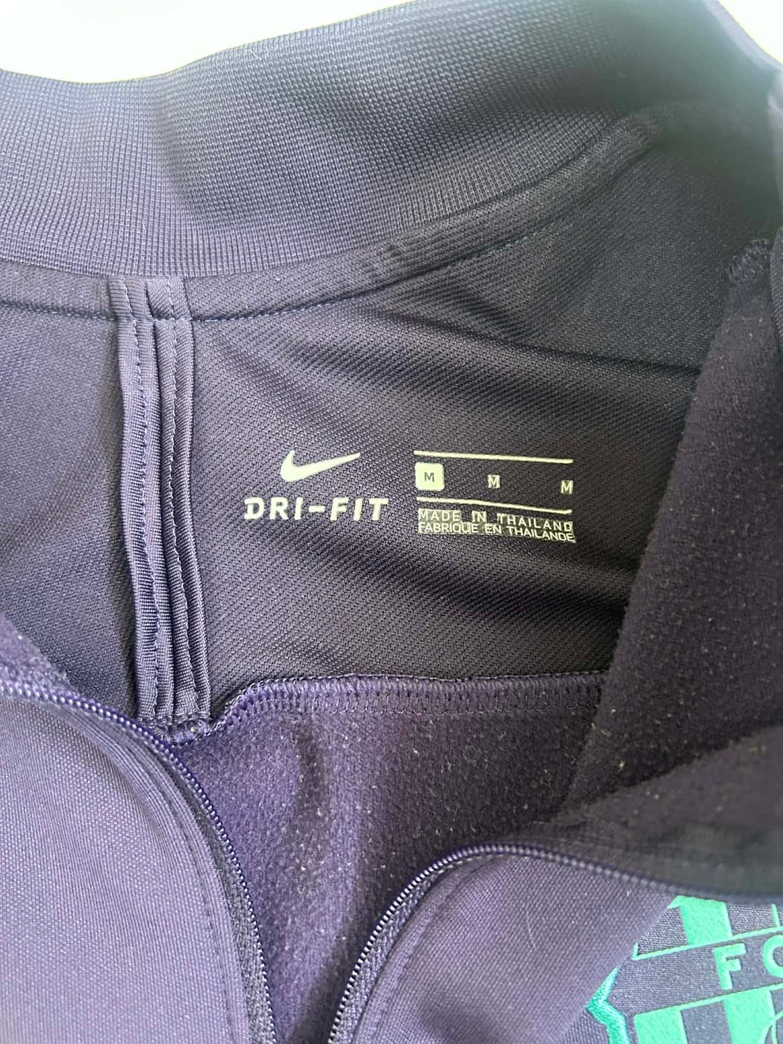 [M] 나이키 FC 바르셀로나 드라이핏 beko 반집업 져지 긴팔 슬리브 상품이미지4