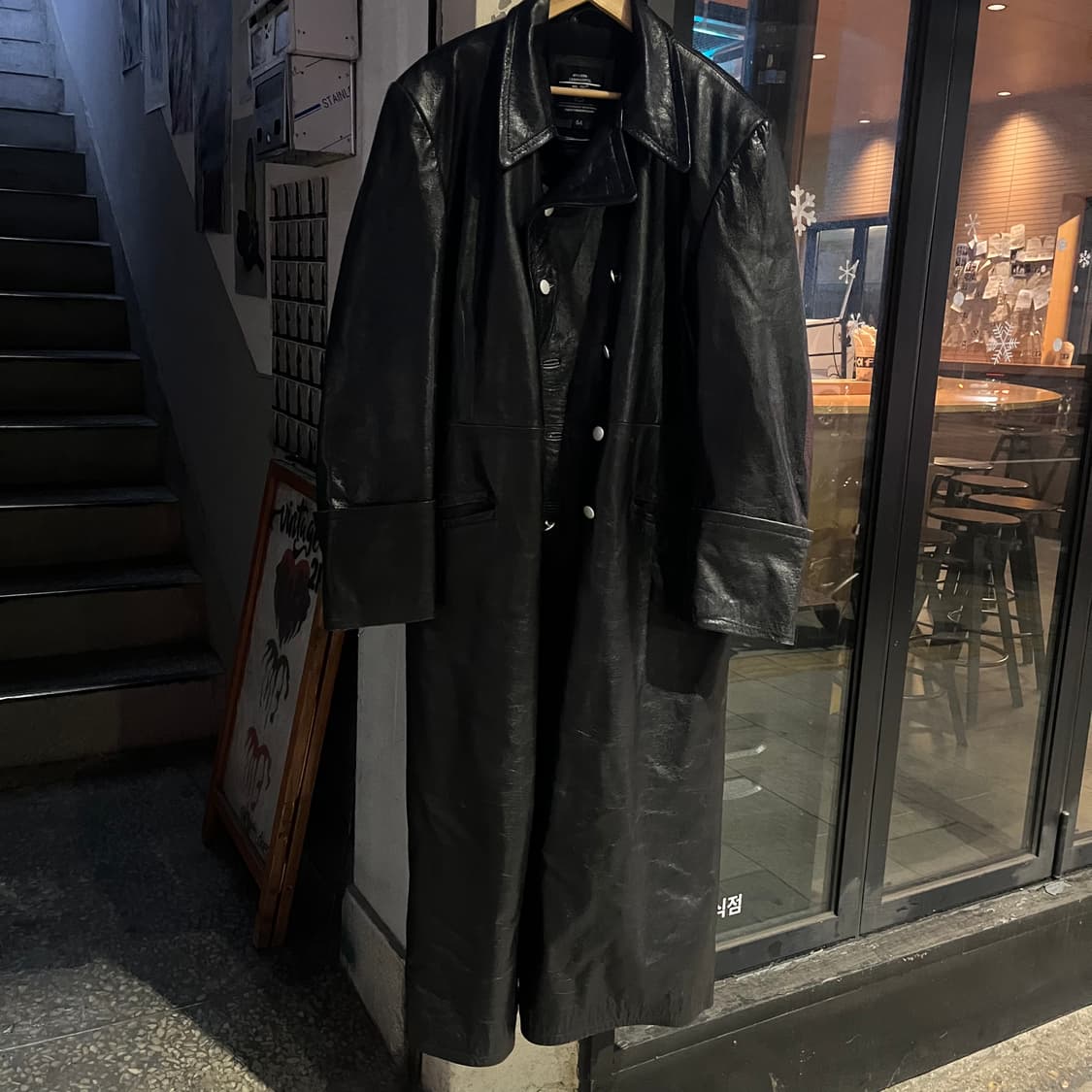 54 MIL-TEC 오피서 레더 자켓/W2542 상품이미지1