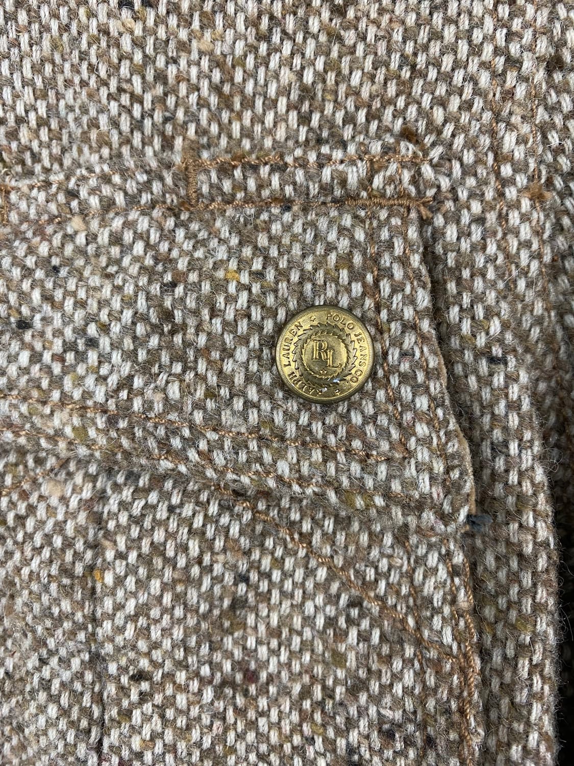 폴로 진스 랄프로렌 을 트위드 필드 자켓 S 상품이미지3
