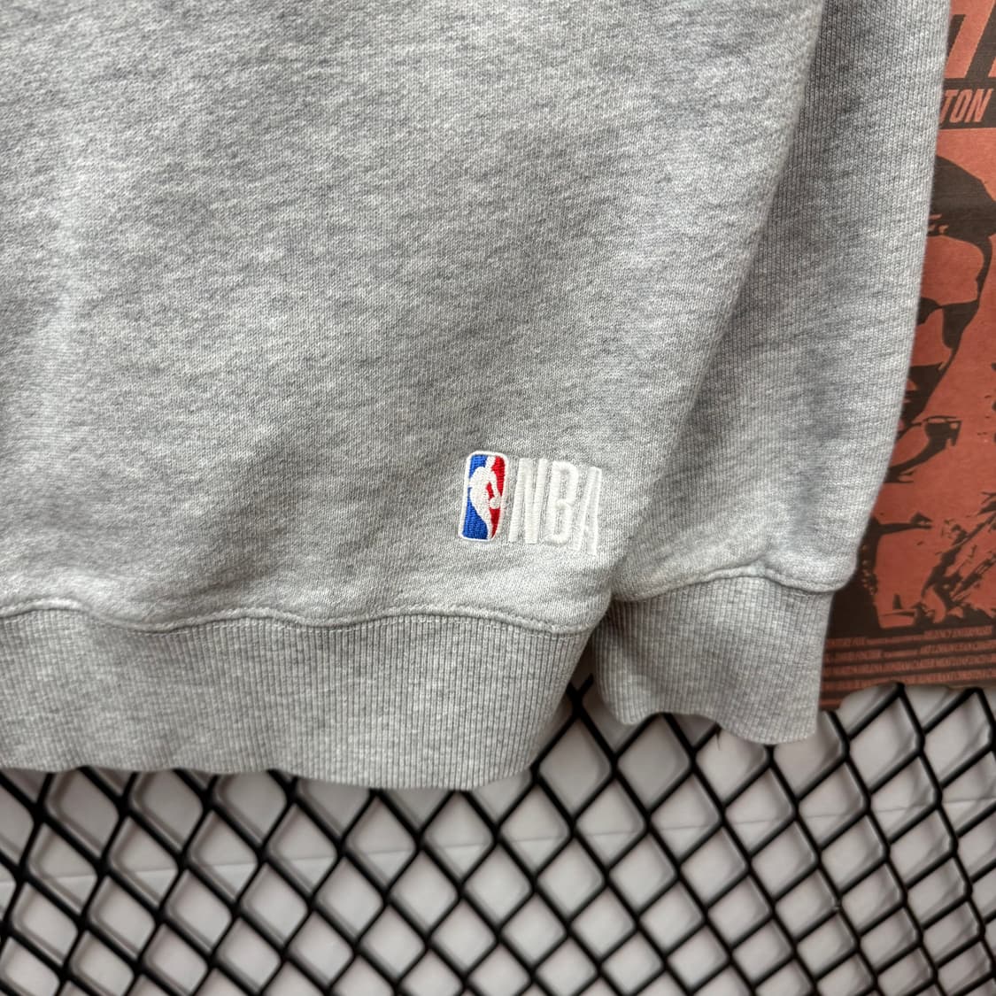 NBA 인디애나 페이어스 맨투맨 전면 빅로고 포인트 그레이 상품이미지7