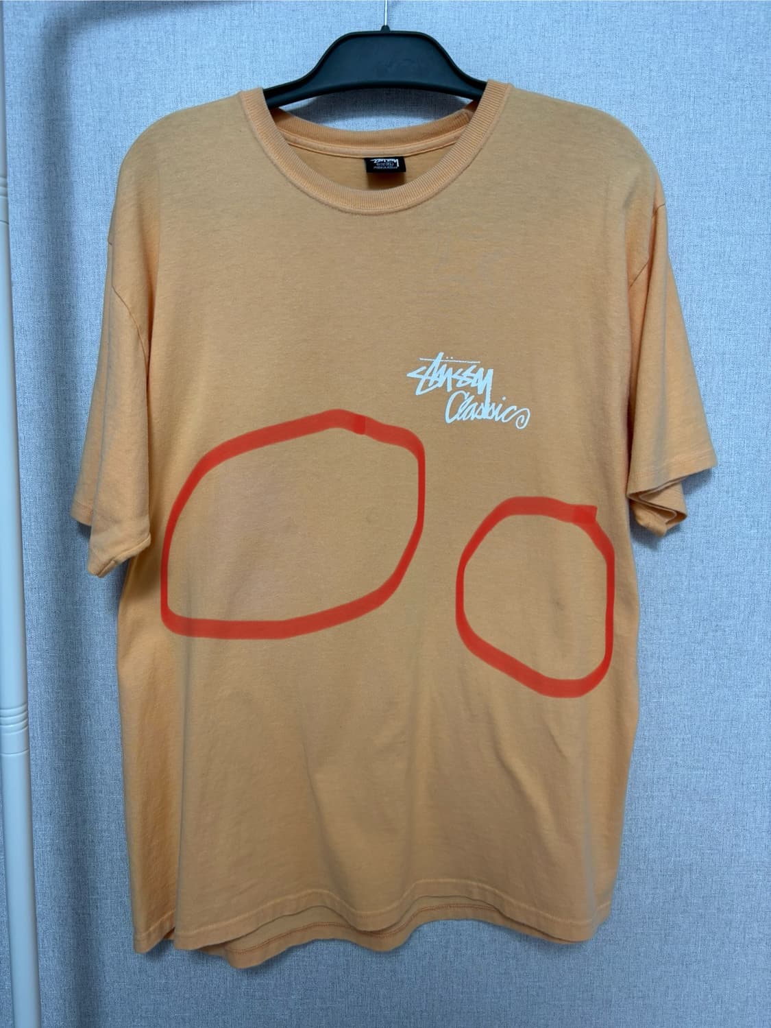 Stussy A Go Go 스투시 그래픽 티셔츠 리이슈  XL 상품이미지8
