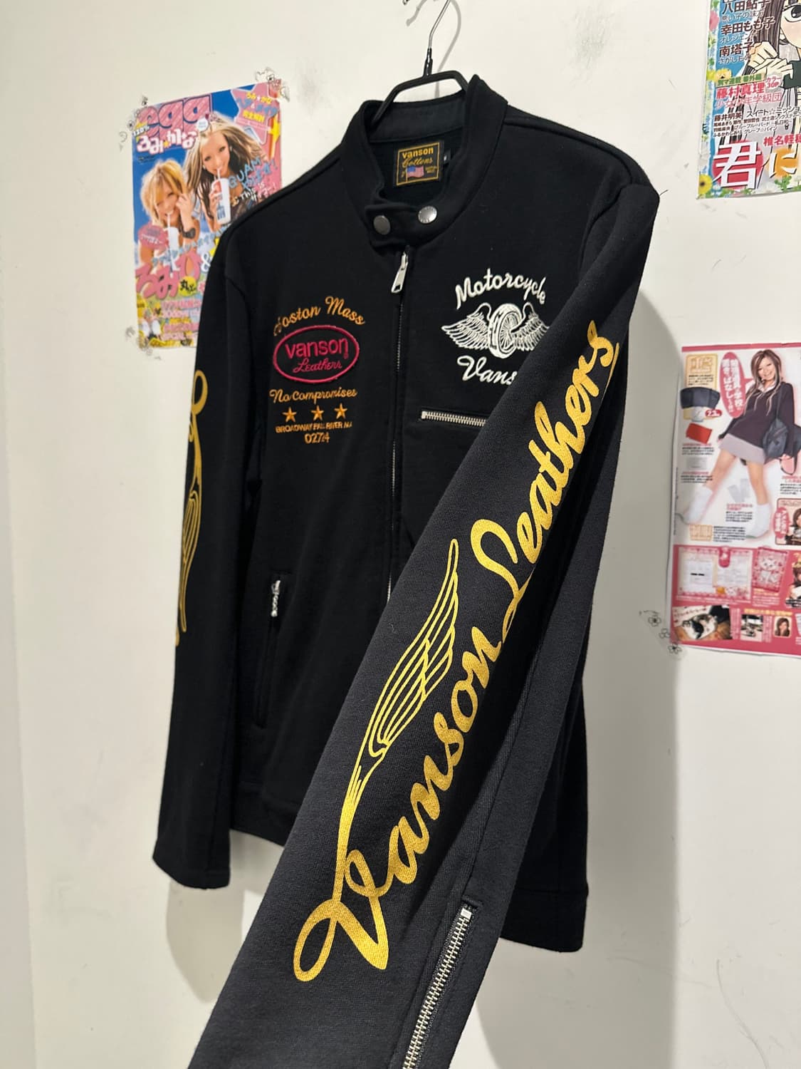 Vanson Black Rider Jacket 상품이미지3