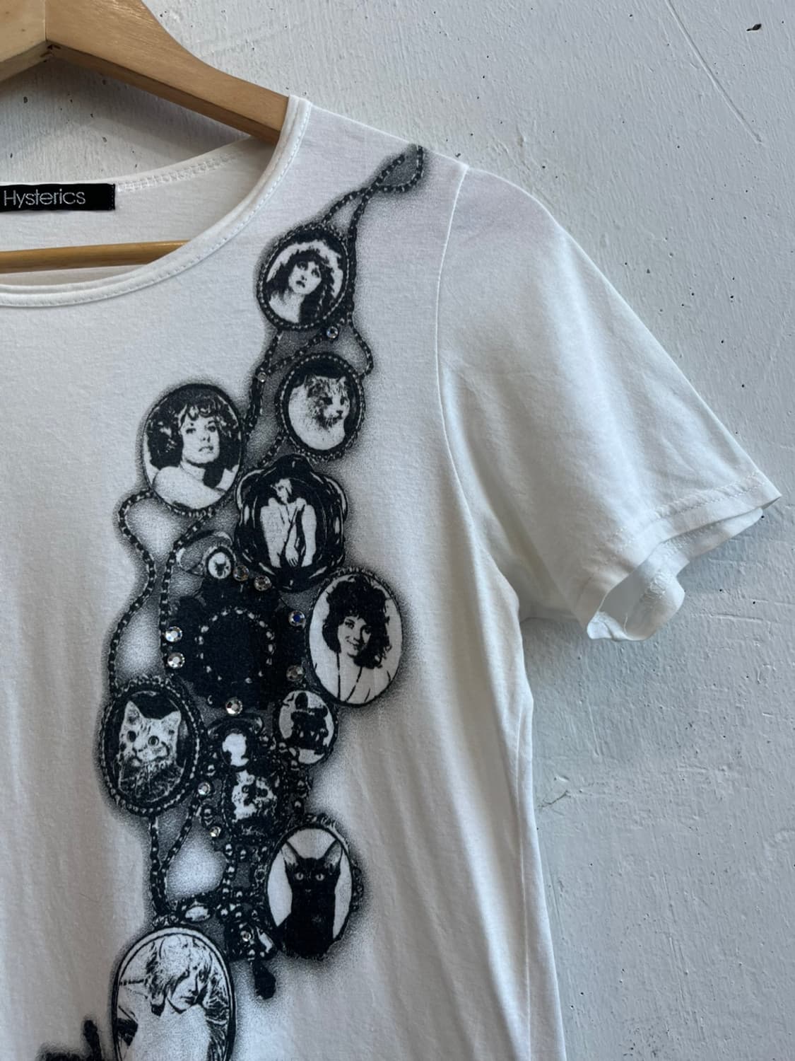 히스테릭글래머 캣 우먼 반팔 티셔츠  상품이미지1