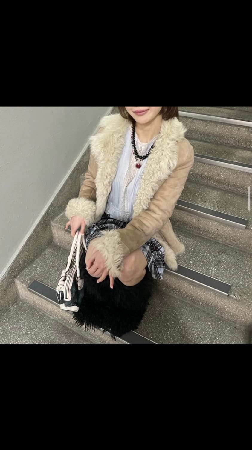 무스탕 자켓 상품이미지1