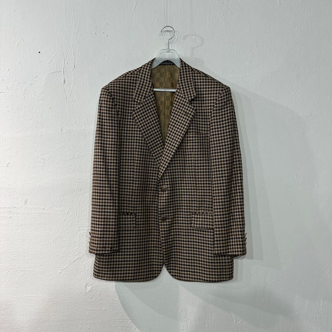 YSL 입생로랑 체크자켓 95-100 상품이미지1