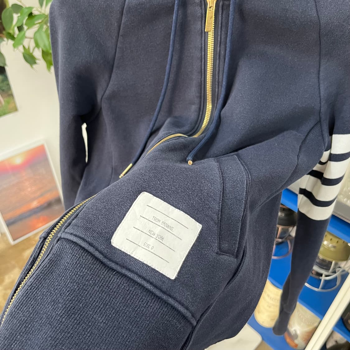 톰브라운 우먼 후드집업 0 상품이미지4