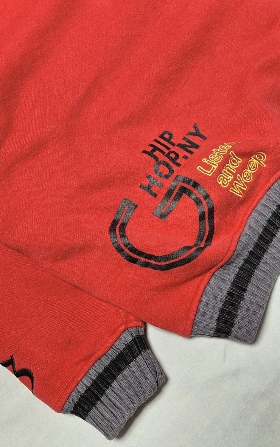 남여공용 90-00's AB-TECH USA 올드스쿨 오버핏 기모 후드티 상품이미지7