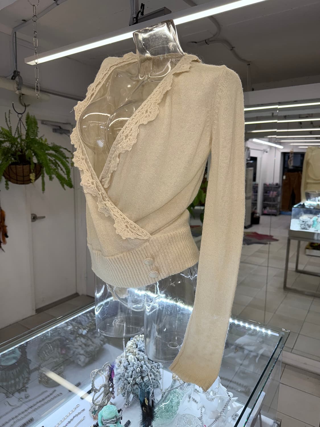 crochet wrap knit 상품이미지4