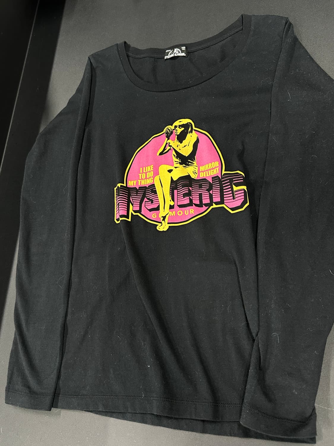 히스테릭 글래머 블랙 롱슬리브 상품이미지3