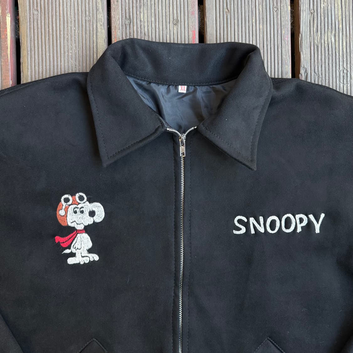 스누피 요코타 수베니어 자켓 USAF 1950 상품이미지2