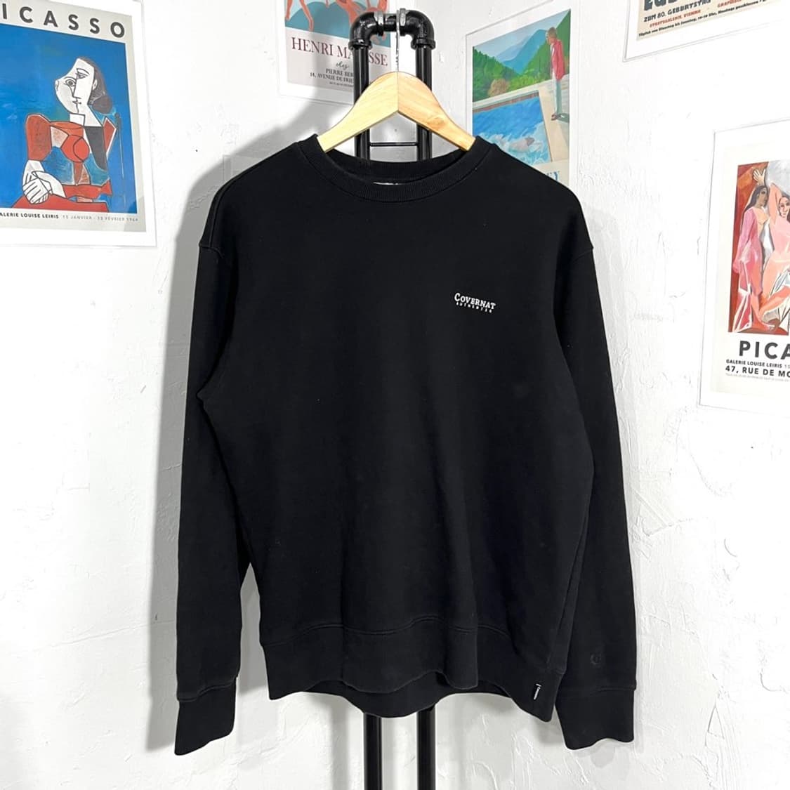 커버낫 자수로고 맨투맨 상품이미지1