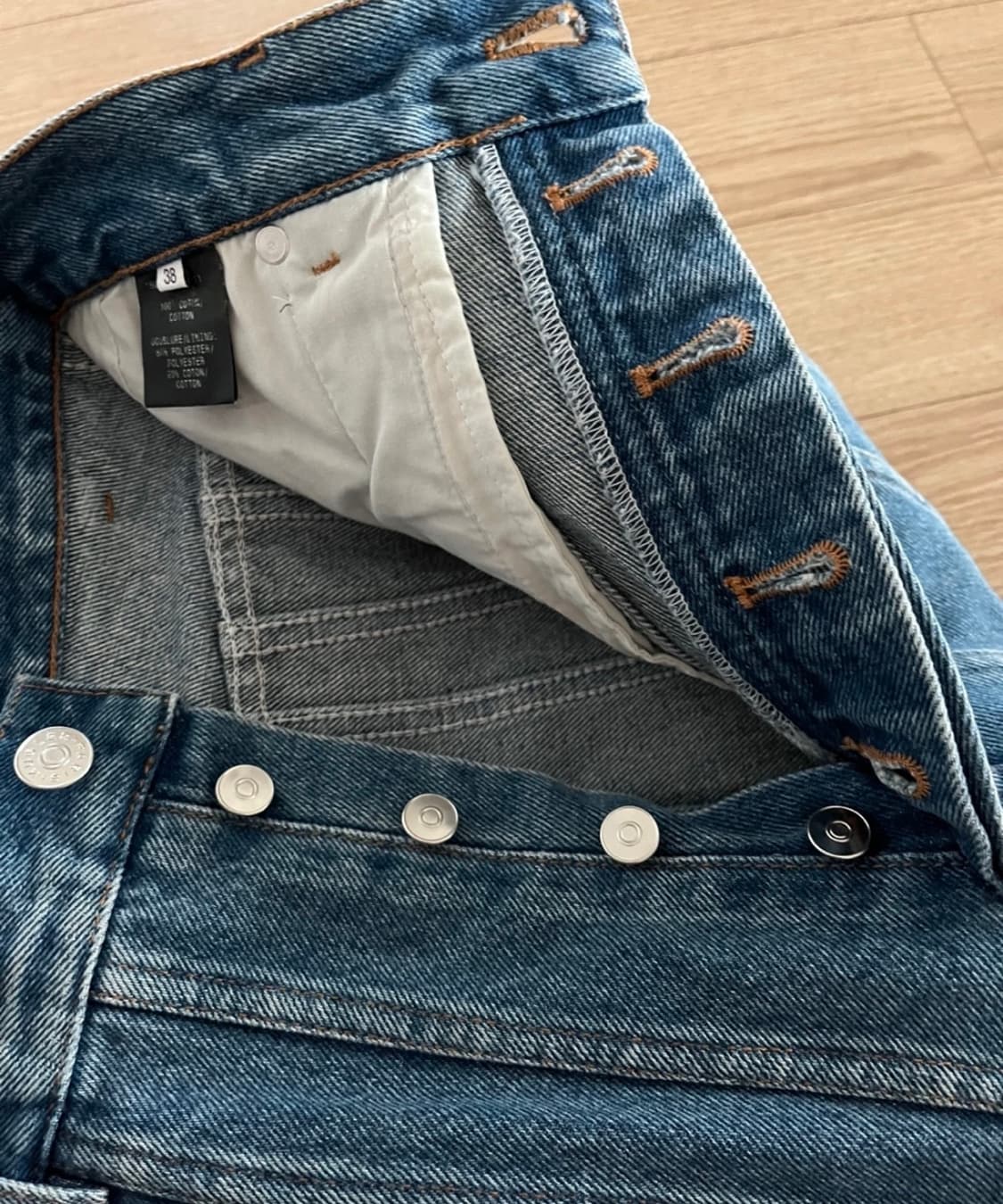 뮈글러 스파이럴 데님팬츠 38 상품이미지5