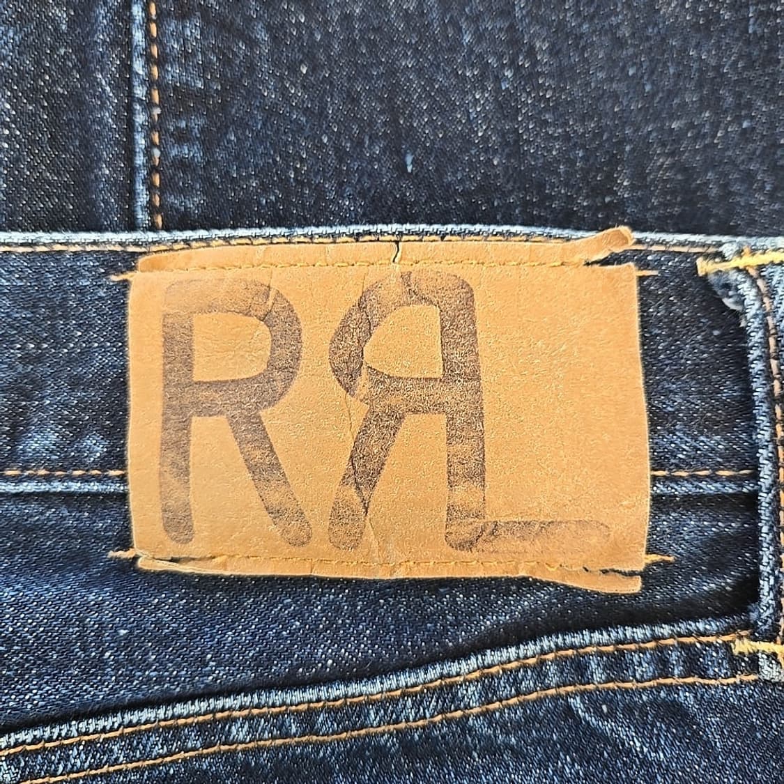 90s RRL 더블알엘 슬림 내로우 셀비지 데님 진 인디고 상품이미지4