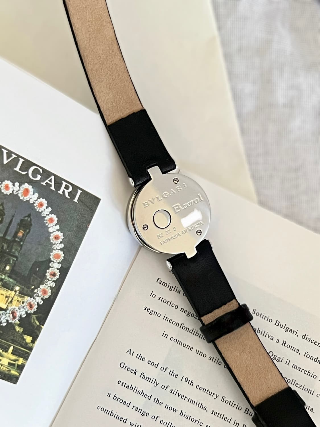 불가리 비제로원 시계 (쉘다이얼,12p다이아) / 정품감정, 케어 상품이미지6