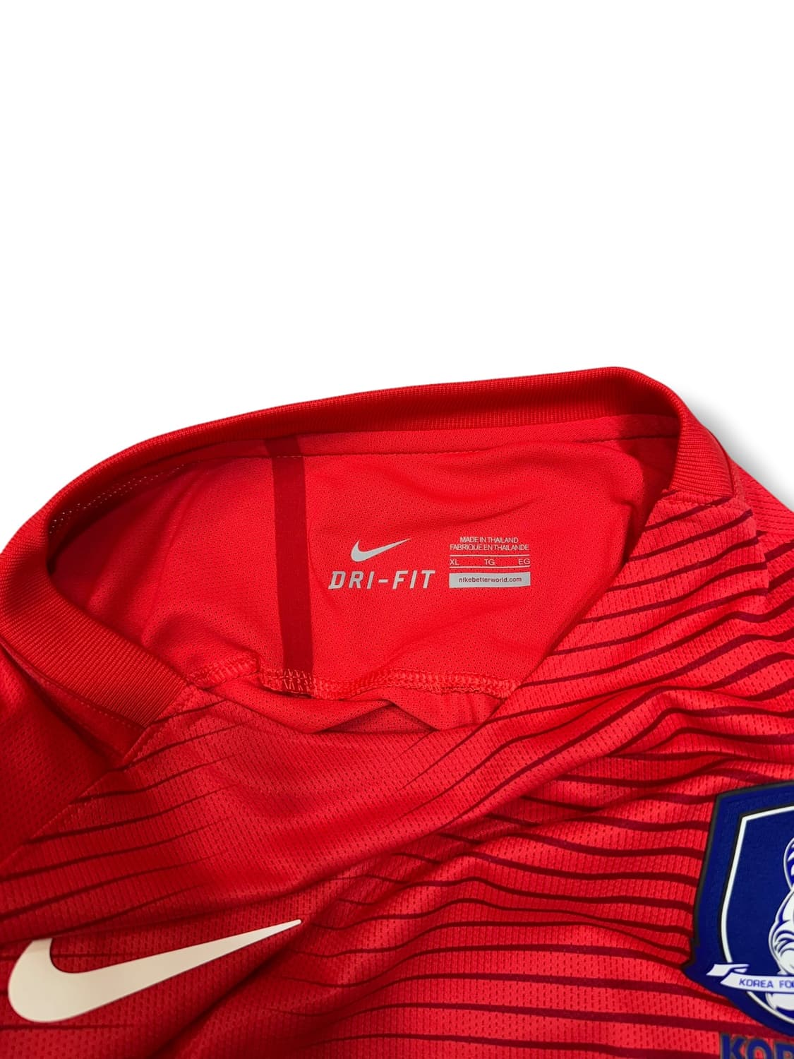 나이키 16-18 대한민국 홈 져지 지급용 유니폼 (XL)   상품이미지4