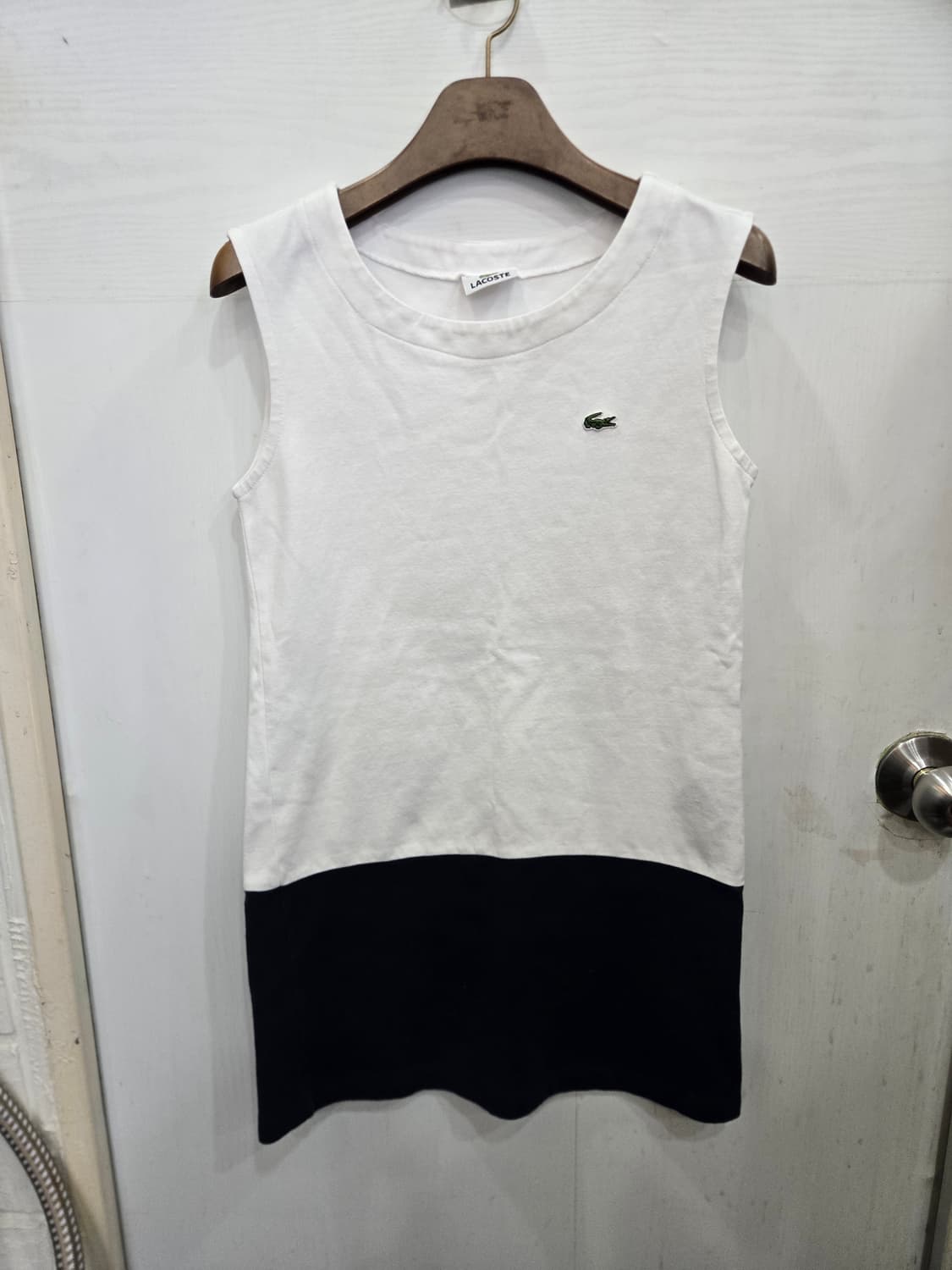 36사이즈)) LACOSTE 라코스테 나시 원피스! 상품이미지1