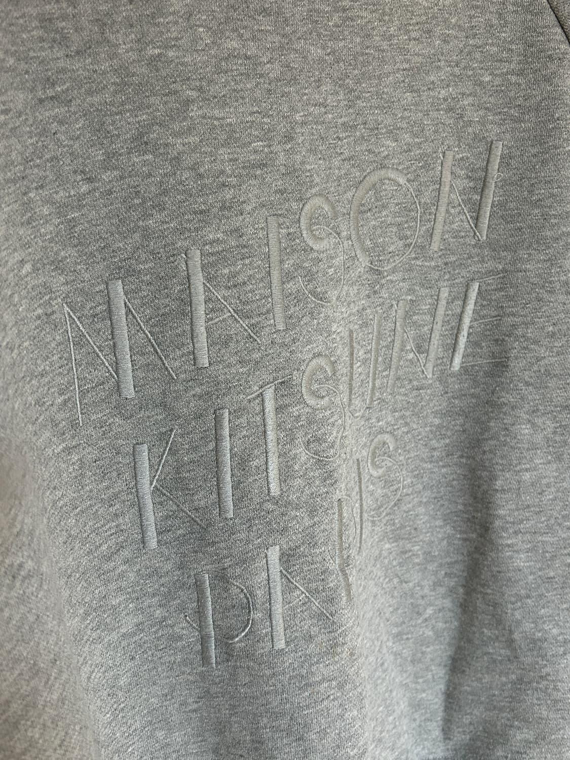 메종키츠네 레터링 맨투맨 상품이미지2