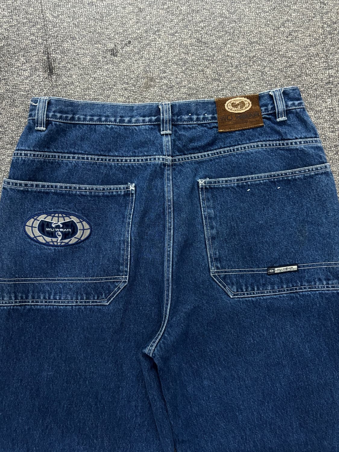 WU WEAR 와이드 데님팬츠 상품이미지3
