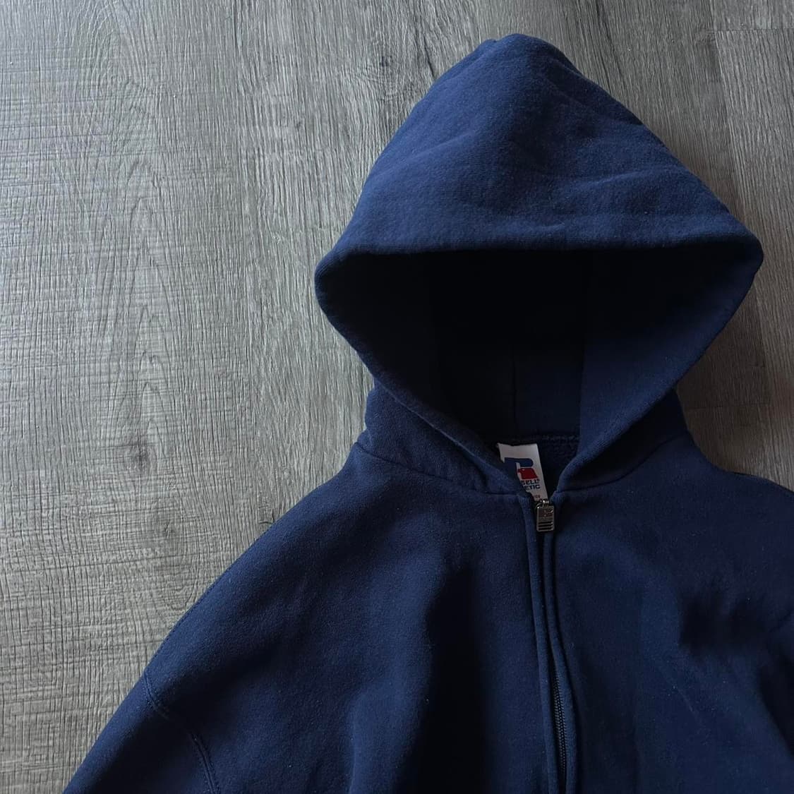 러셀 애슬레틱 빈티지 후드 집업 상품이미지2