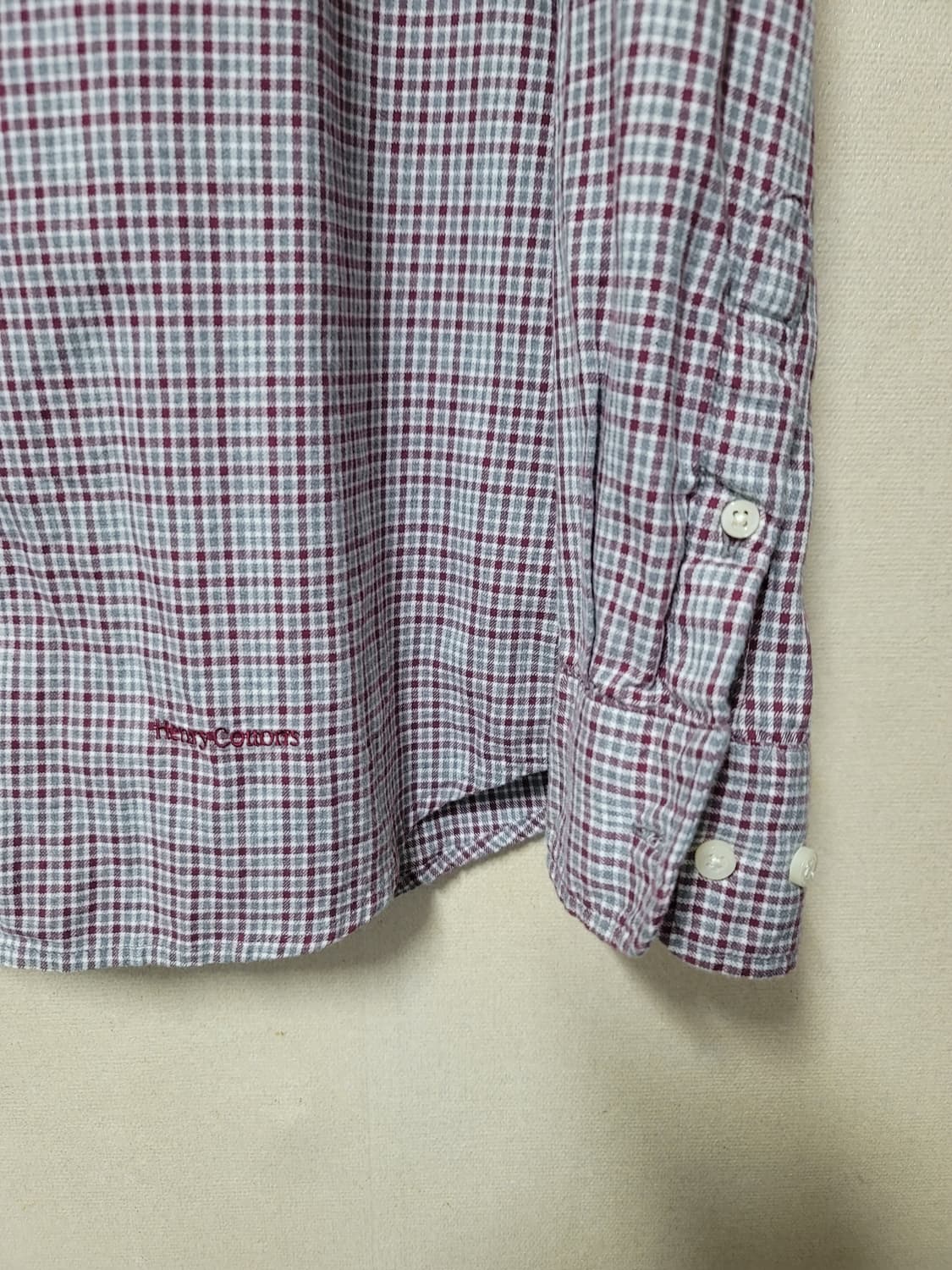 헨리코튼 멀티 체크셔츠 상품이미지3