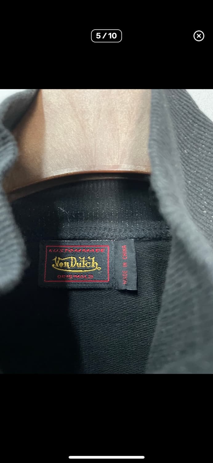 본더치 블랙 트랙 자켓 A3439 상품이미지5