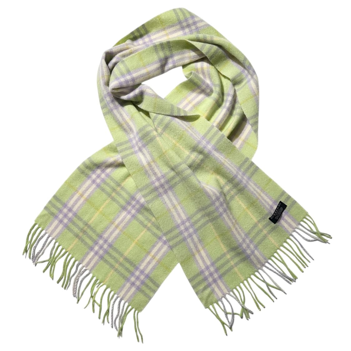 버버리 캐시미어 100% 체크 머플러 목도리 상품이미지2