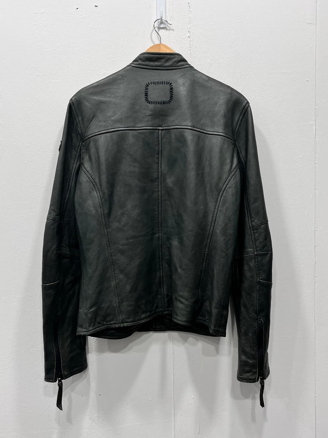 Vintage 티하 Tigha 양가죽 라이더 자켓 S 90-95 상품이미지3