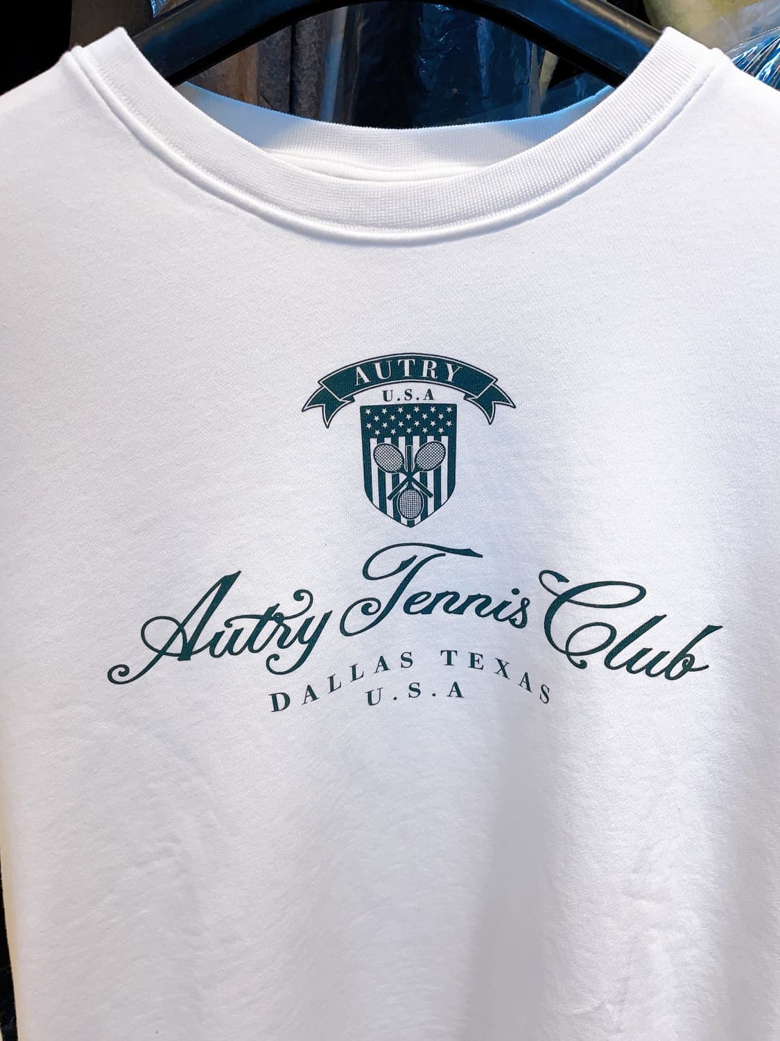 (정품/새상품) 오트리 화이트 테니스 클럽 맨투맨 상품이미지2