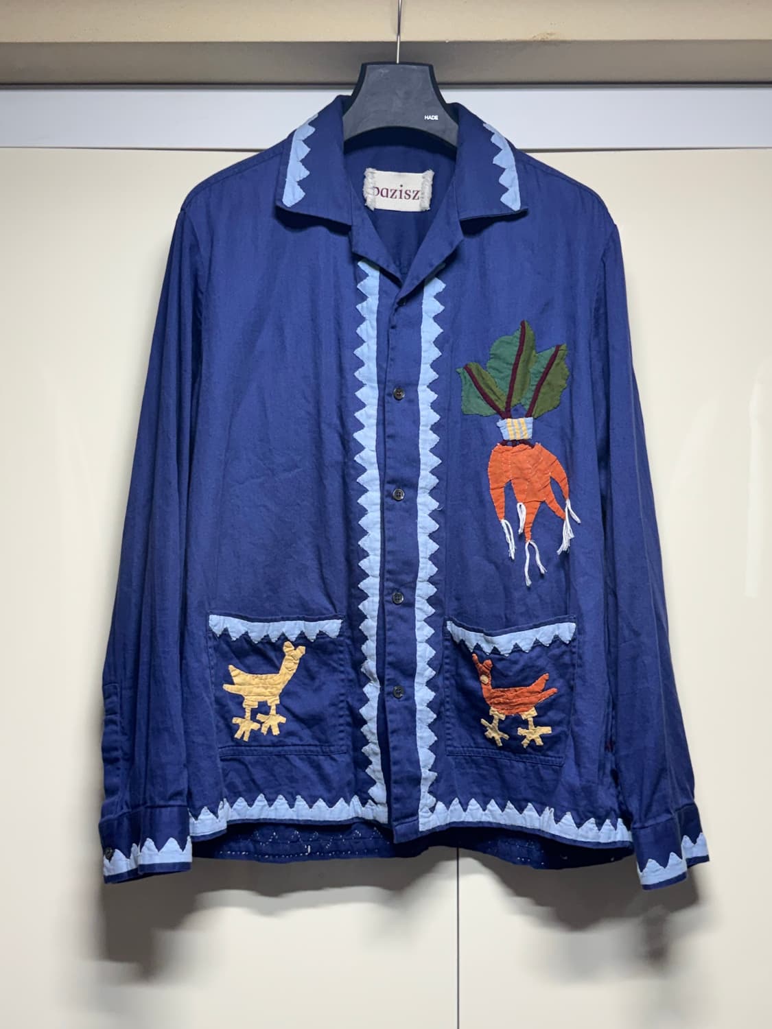 바지스트 아플리케 셔츠 상품이미지6