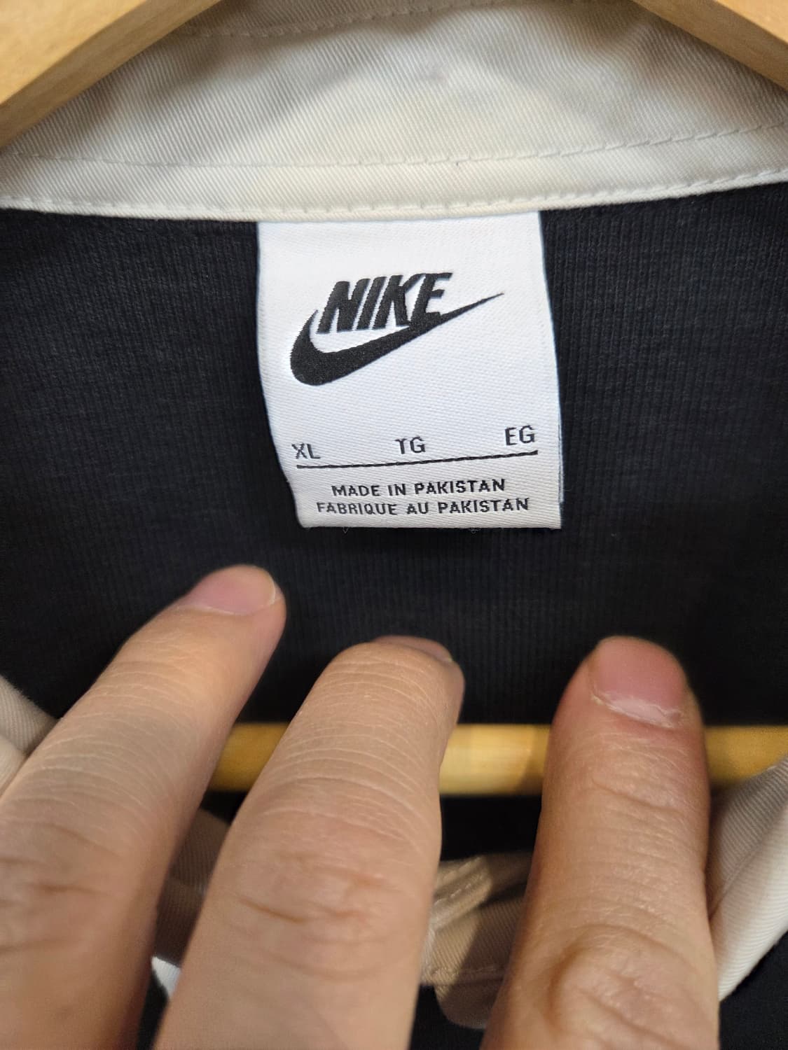 나이키 솔로스우시 럭비 카라긴팔 xl  상품이미지3