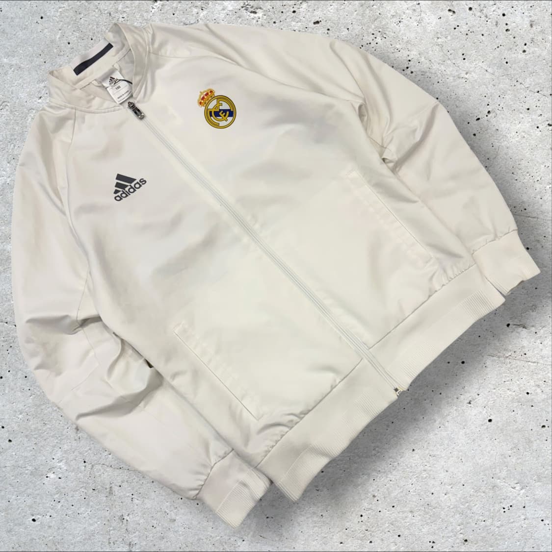 [100] 15s 아디다스 레알마드리드 트랙 자켓 화이트 D819 상품이미지1