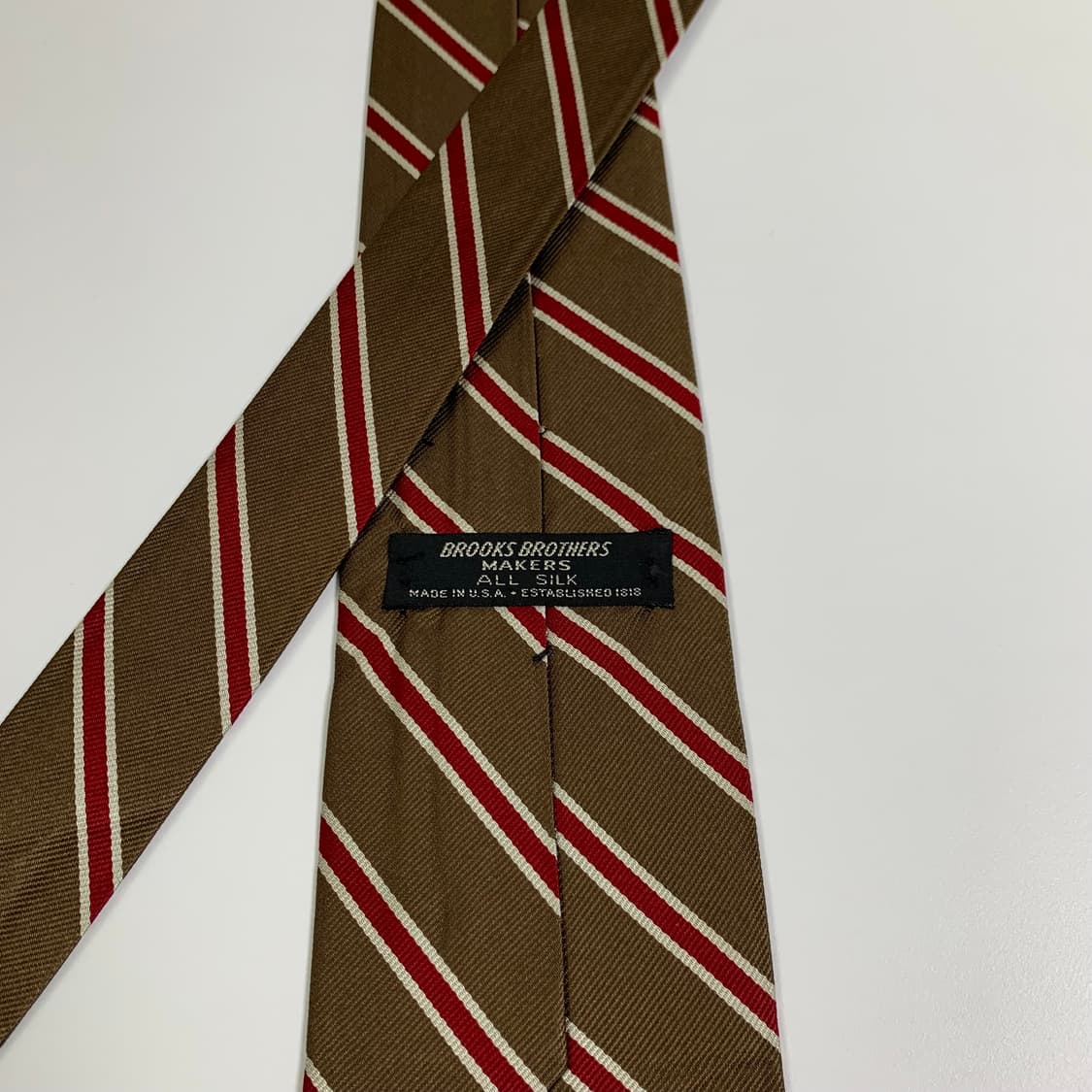 브룩스브라더스 레지멘탈 클래식넥타이 100실크 A+등급 정장패션 상품이미지5