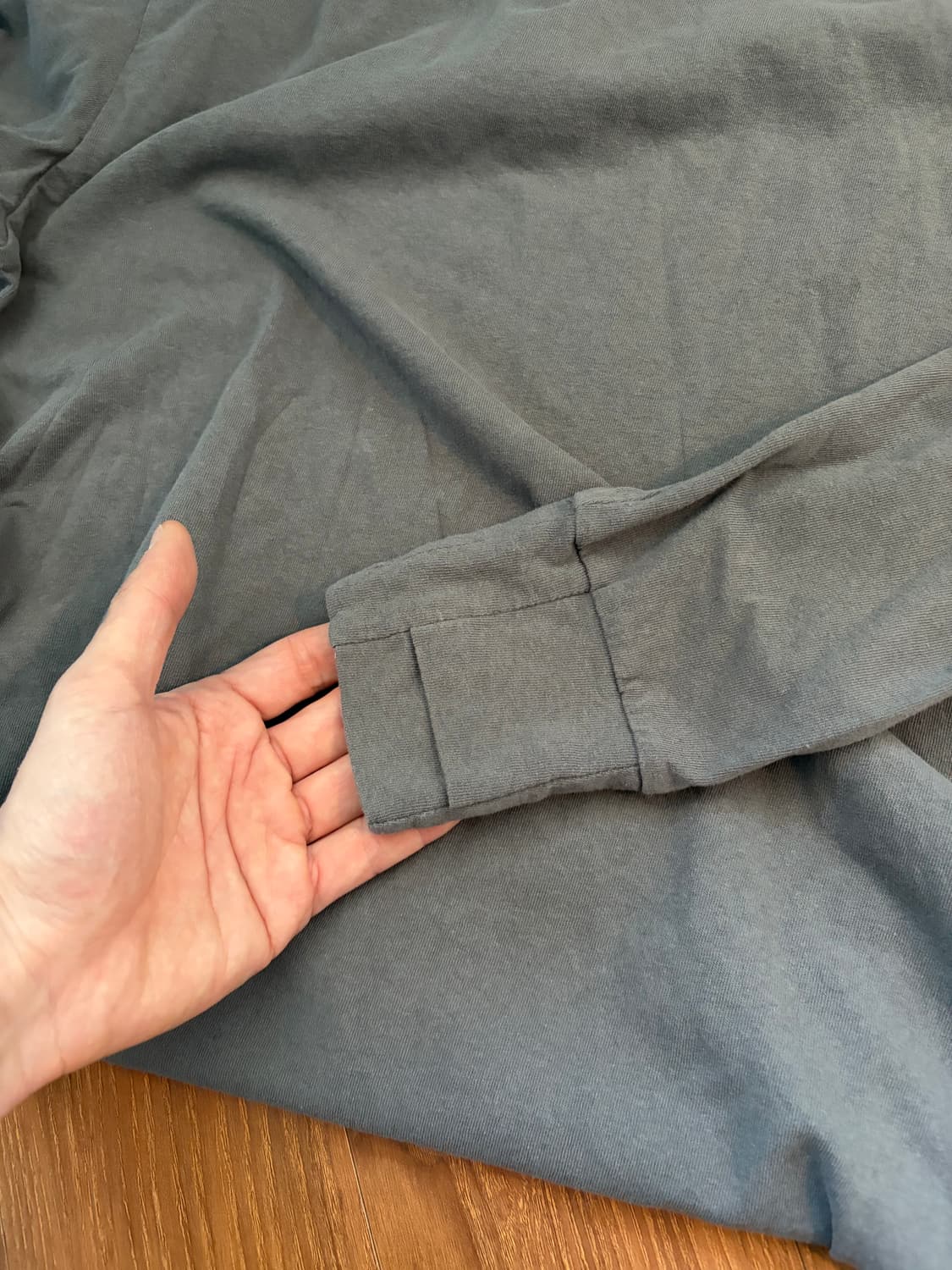 해칭룸 boxer tee grey 3사이즈 상품이미지5