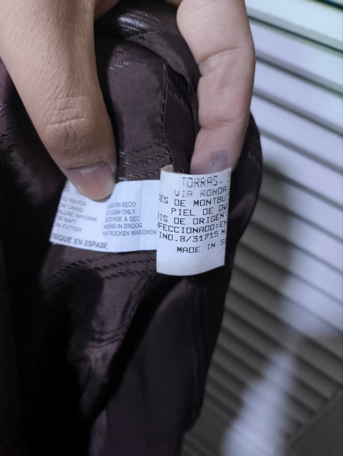 52 스페인 토라스 가죽자켓 상품이미지10