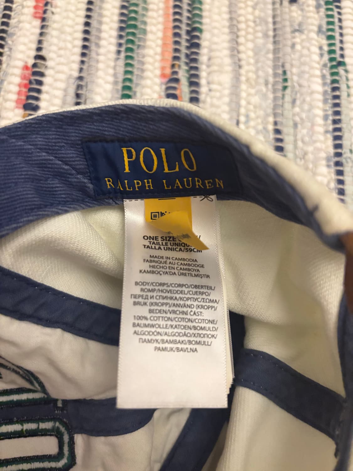 Polo 폴로 로고 코튼 치노 볼캡, 폴로 모자, 폴로 볼캡 상품이미지4