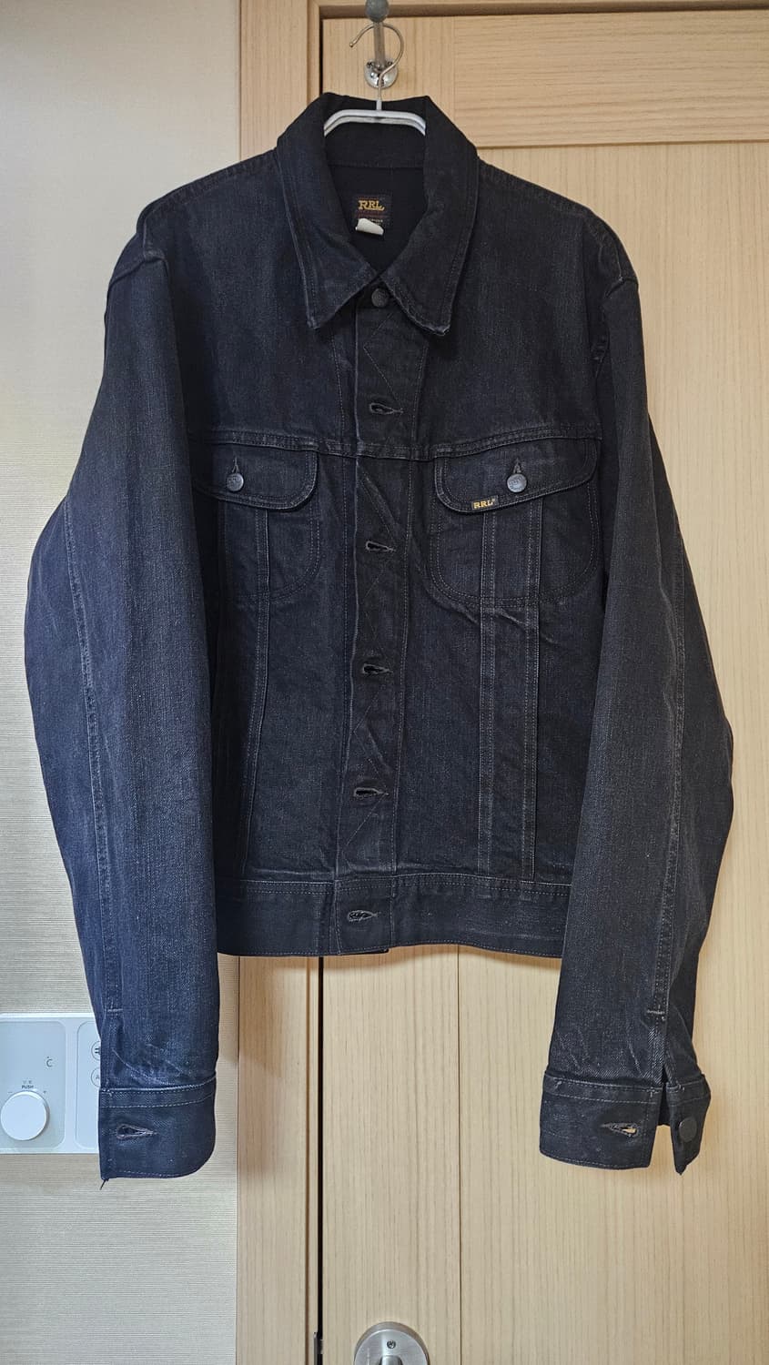 RRL 더블알엘 블랙 데님 자켓 XL(lot 271j) 상품이미지1